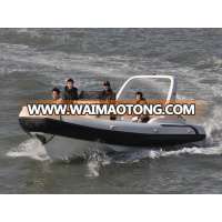 Liya 8 to27 feet china rigid hull fiberglass inflatable boat