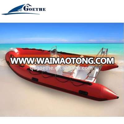 420cm Fiberglass hull Rescue Boat, Yacht, Dinghy, Inflatable RIB Boat