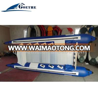 GTG450 Goethe Inflatable Sailing Catamaran with boat roof