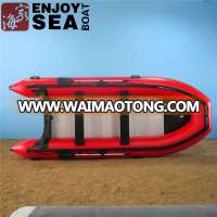 TWO TONE KOREA PVC Aluminum FLOOR Inflatable Boat (CE)