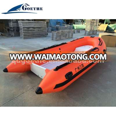 RIB390 small boats fiberglass with CE