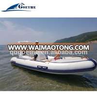 RIB580c Goethe Fiberglass Hull and Center Console military inflatable boat