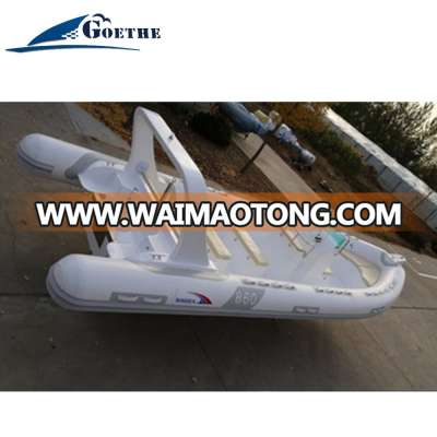 RIB860 Goethe Rigid Hull Fiberglass Inflatable Boat