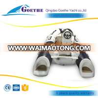 390cm long CE certificate fiberglass rowing boat